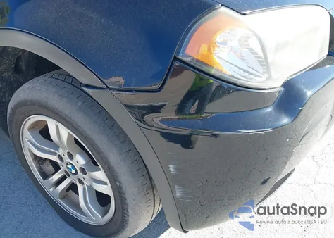 2006 BMW X3 3.0I z USA, uszkodzony, nr VIN WBXPA93446WG91382